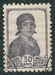 N°0432-1929-RUSSIE-PAYSANNE-30K-VIOLET/GRIS 