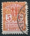N°015-1932-BARCELONE-5C-ROUGE ET JAUNE 