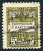 N°006-1929-BARCELONE-EXPOSITION-5C-NOIR ET JAUNE 