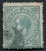 N°05-1876-ESPAGNE-ALPHONSE XII-5C-VERT 