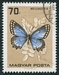 N°1792-1966-HONGRIE-PAPILLONS-DAPHNIS-70FI 