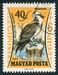 N°0251-1962-HONGRIE-OISEAUX-BALBUZARD PECHEUR-40FI 