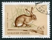 N°1693-1964-HONGRIE-FAUNE-LIEVRE-60FI 