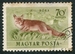 N°0141-1953-HONGRIE-FAUNE-RENARD-70FI 