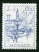 N°1407-1984-MONACO-PLACE SAINT NICOLAS-20C-BLEU FONCE 