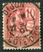 N°0116-1900-FRANCE-TYPE MOUCHON-10C-ROUGE 
