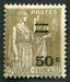 N°0298-1934-FRANCE-TYPE PAIX SURCHARGE 50C 