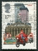 N°1186-1985-GB-MESSAGER EN MOTO DEVANT BOURSE DE LONDRES-17P 