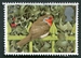 N°1843-1995-GB-OISEAUX-ROUGE-GORGE SUR GRILLE-25P 