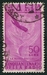 N°128-1947-ITALIE-EMISSION AERIENNE-50L-LILAS/ROSE 