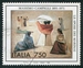 N°2134-1995-ITALIE-TABLEAU-LES EPOUSES DES MARINS-750L 