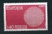 N°1637-1970-FRANCE-EUROPA-40C 
