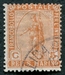 N°0033-1899-SAINT MARIN-STATUE LIBERTE-5C-JAUNE/BRUN 