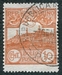 N°0070-1921-SAINT MARIN-MONT TITAN ET 3 TOURS-10C-BRUN/ORANG 