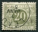 N°06-1895-BELGIQUE-20C-OLIVE 