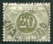 N°06-1895-BELGIQUE-20C-OLIVE 