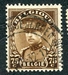 N°0341-1932-BELGIQUE-ROI ALBERT 1ER-75C-SEPIA 