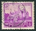 N°0308-1930-BELGIQUE-CHATEAU DE BORNHEM-10C+5C-LILAS/ROSE 
