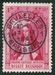 N°0577-1941-BELGIQUE-JEANNE DE CASTILLE-1F+15C-ROSE/ROUGE 