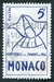 N°0400-1954-MONACO-CONFERENCES ST VINCENT DE PAUL-5F-BLEU 