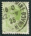 N°0077-1924-MONACO-PRINCE LOUIS II-15C-VERT/JAUNE 