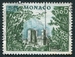 N°0538-1960-MONACO-PALAIS PRINCIER ET FRONDAISONS-5C 