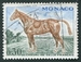 N°0833-1970-MONACO-CHEVAL DE SELLE FRANCAIS-30C 