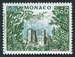 N°0538-1960-MONACO-PALAIS PRINCIER ET FRONDAISONS-5C 