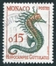 N°0540-1960-MONACO-HIPPOCAMPE-15C 