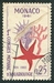 N°0551-1961-MONACO-CONGRES MONDIAL D'AQUARIOLOGIE-25C 