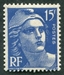 N°0886-1951-FRANCE-MARIANNE DE GANDON-15F-OUTREMER 