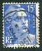 N°0886-1951-FRANCE-MARIANNE DE GANDON-15F-OUTREMER 