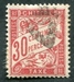 N°033-1893-FRANCE-TYPE DUVAL-30C ROUGE CARMINE 