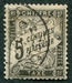 N°014-1881-FRANCE-TYPE DUVAL-5C-NOIR 