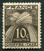 N°067-1943-FRANCE-TYPE GERBES-10C-SEPIA 