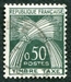N°093-1960-FRANCE-TYPE GERBES-50C-VERT FONCE 