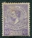 N°09-1910-MONACO-PRINCE ALBERT 1ER-10C-VIOLET 