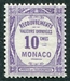 N°14-1924-MONACO-TAXE-10C-VIOLET 