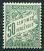 N°20-1926-MONACO-TAXE-50C-VERT 