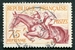 N°0965-1953-FRANCE-SPORT-JO D'HELSINKI-HIPPISME-75F 