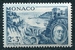 N°0299-1946-MONACO-VUE DE MONTE-CARLO-2F+3F-BLEU/VERT 