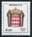 N°86-1986-MONACO-ARMOIRIES-4F 