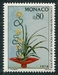 N°1036-1975-MONACO-PREST FLORALE JAPONAISE-80C 