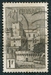 N°0177-1939-MONACO-VUE DU PALAIS-1F-BRUN/GRIS 