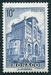 N°0261-1943-MONACO-CATHEDRALE DE MONACO-10F-BLEU 