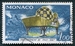 N°0705-1966-MONACO-STATION SUR LE FOND MARIN-1F 