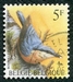 N°2293-1988-BELGIQUE-OISEAUX-SITELLE TORCHEPOT-5F 