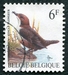 N°2459-1992-BELGIQUE-OISEAUX-CINCLE PLONGEUR-6F 