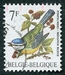 N°2261-1987-BELGIQUE-OISEAUX-MESANGE BLEUE-7F 