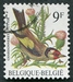 N°2187-1985-BELGIQUE-OISEAUX-CHARDONNERET-9F 